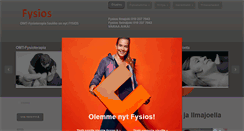 Desktop Screenshot of fysiosaukko.fi